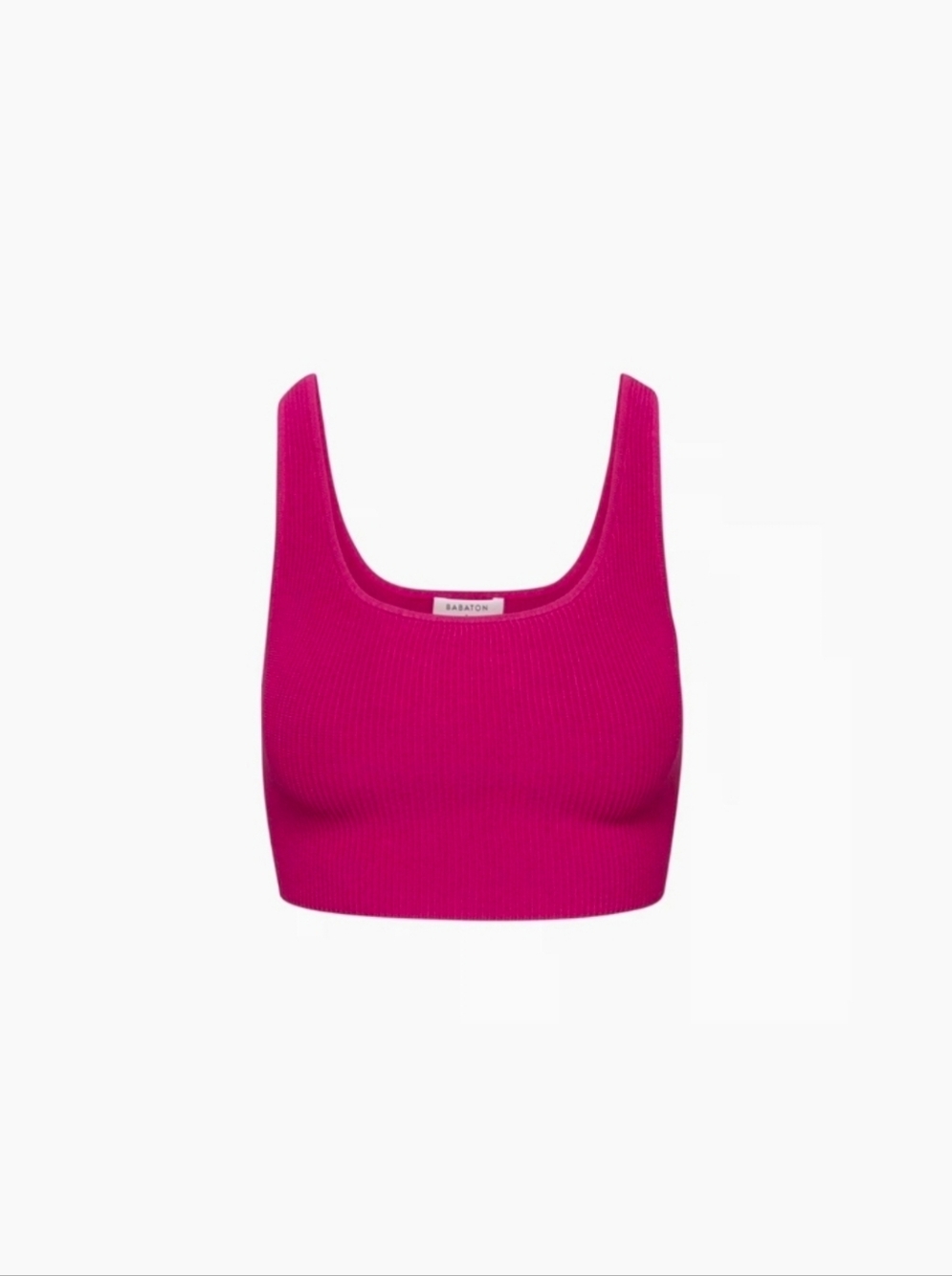 aritzia x Babaton sculpt knit tank top